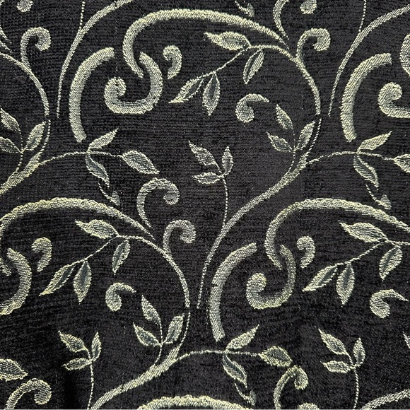 Parsley And Sage Women’s Reversible Jacket Size XL Black Gold Tapestry Jacquard - Picture 8 of 13